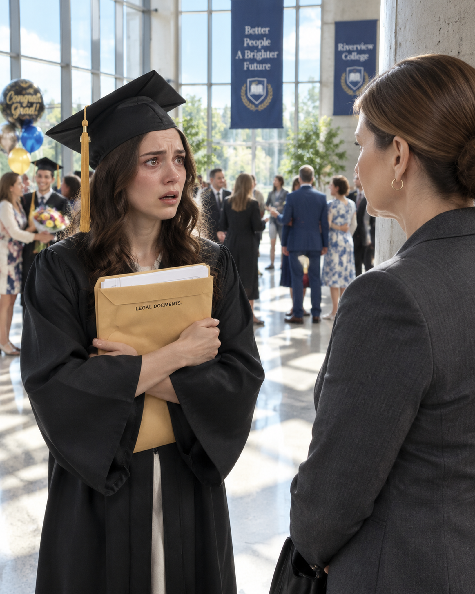 My Mother Walked Out 45 Seconds Into My Graduation Speech—Then A Stranger Said My Dead Father’s Name.