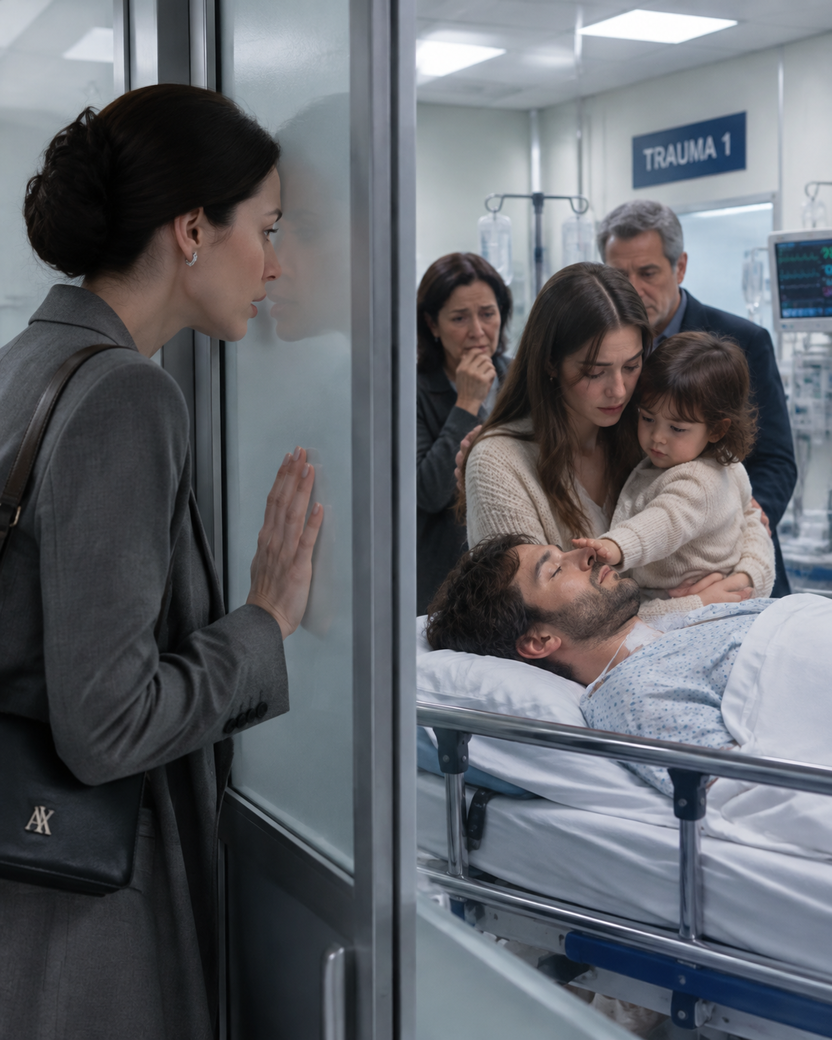 The Nurse Said His Wife And Son Were Already Inside—But I Had Been Married To Him For Seven Years.