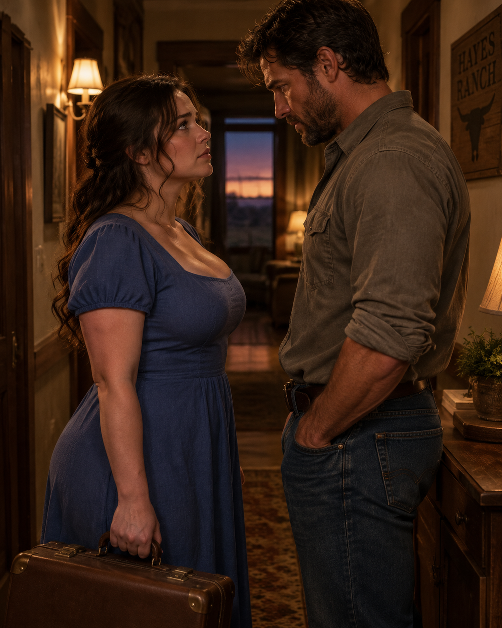 “They Said I Was Too Big to Be Loved,” She Told the Rancher—His Reply Changed Everything…