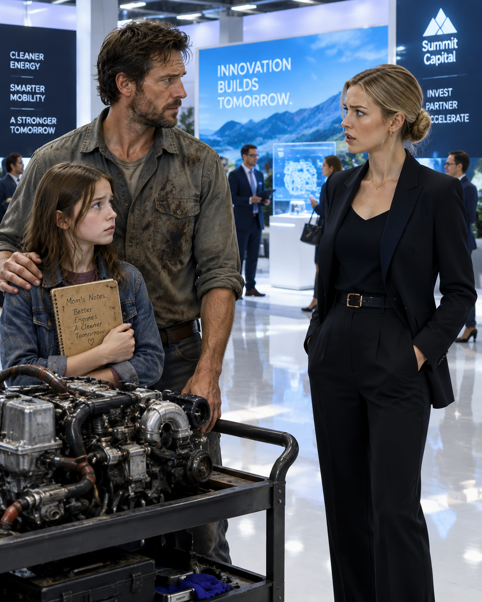 THE CEO CALLED THE MECHANIC’S HAND-BUILT ENGINE “SCRAP”—THEN AN INVESTOR ASKED TO RUN IT BESIDE HERS – Life Story