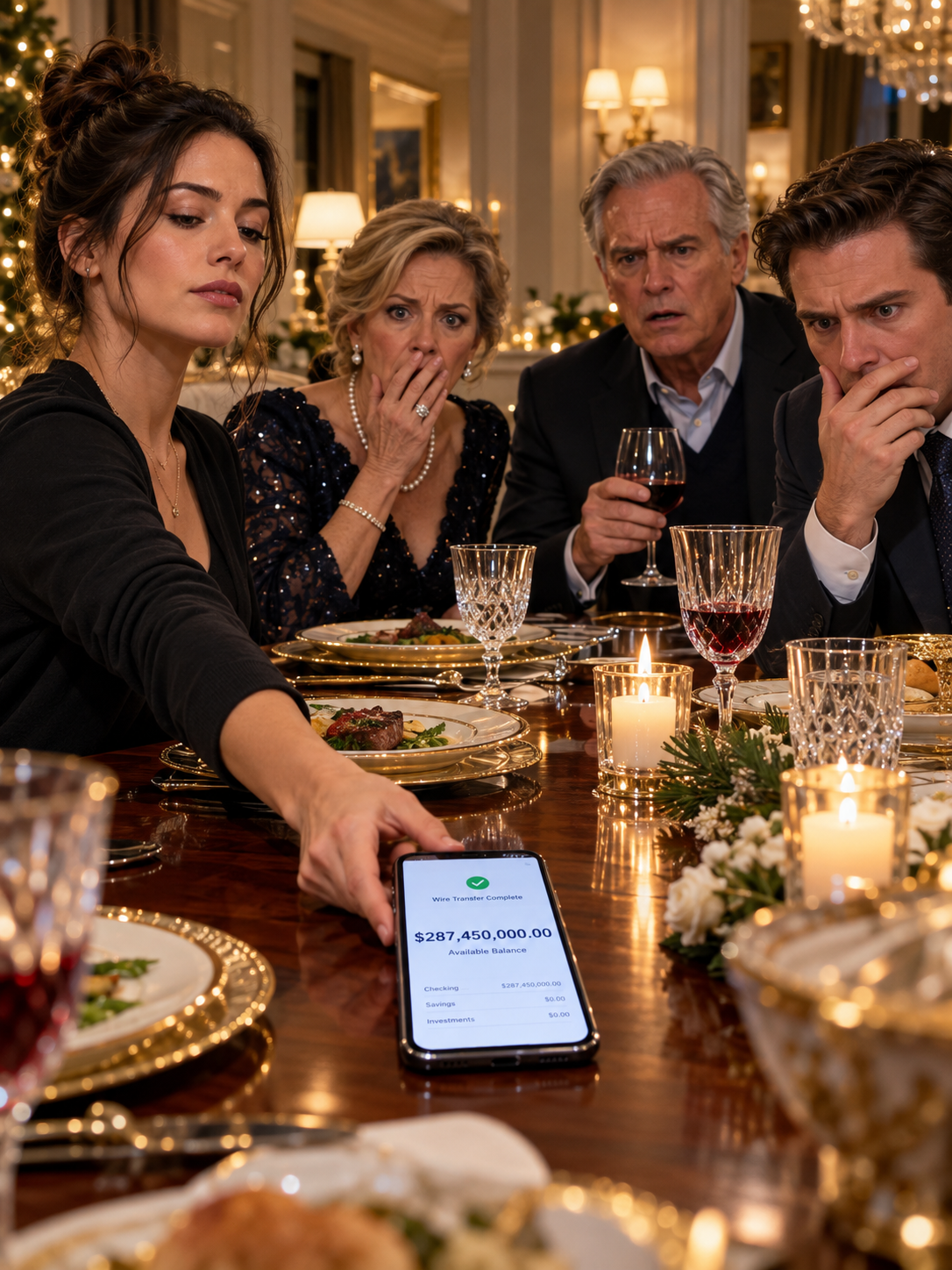 MY FAMILY MOCKED MY “MINIMUM-WAGE” NURSING JOB AT DINNER—THEN I SHOWED THEM THE $215 MILLION WIRE TRANSFER – Life Story