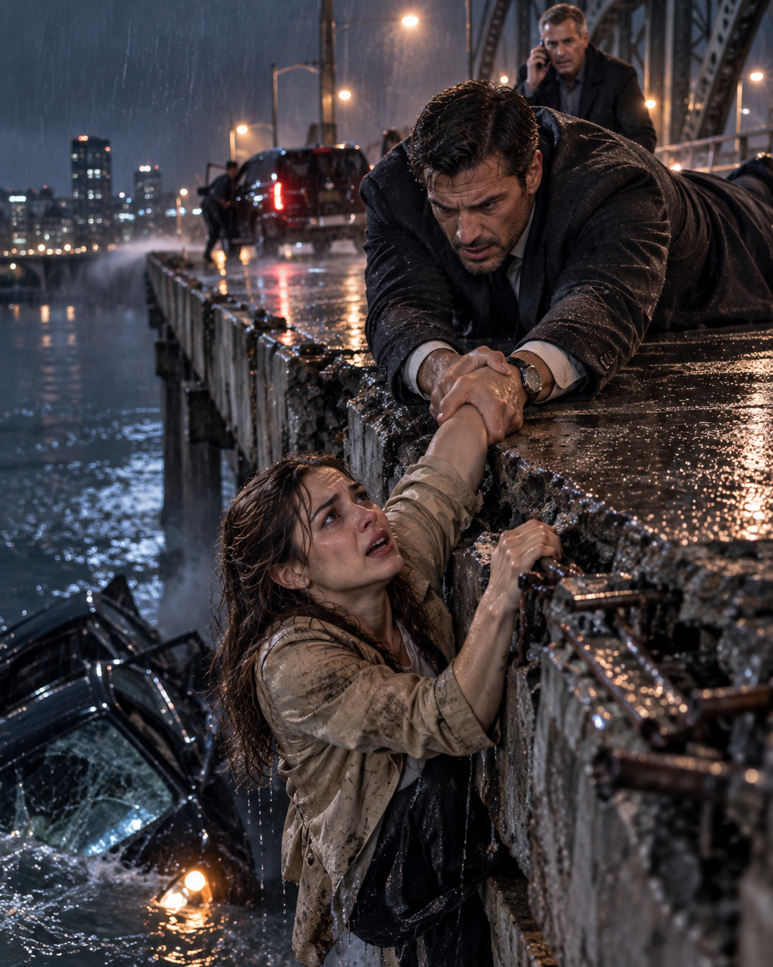 Her Ex Made Her Car Fall Off The Bridge… The Mafia Boss Grabbed Her Hand And Never Let Her Go… – Life Story