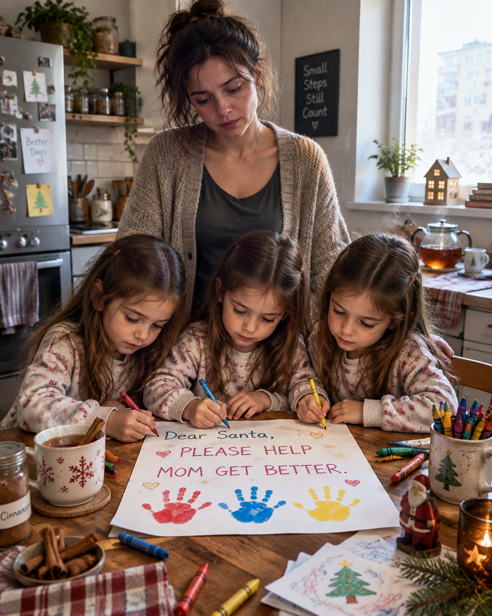 THREE FIVE-YEAR-OLD GIRLS ASKED SANTA TO SAVE THEIR MOM— THEN A BILLIONAIRE DISCOVERED HIS OWN COMPANY MIGHT BE THE REASON SHE WAS SICK – Life Story