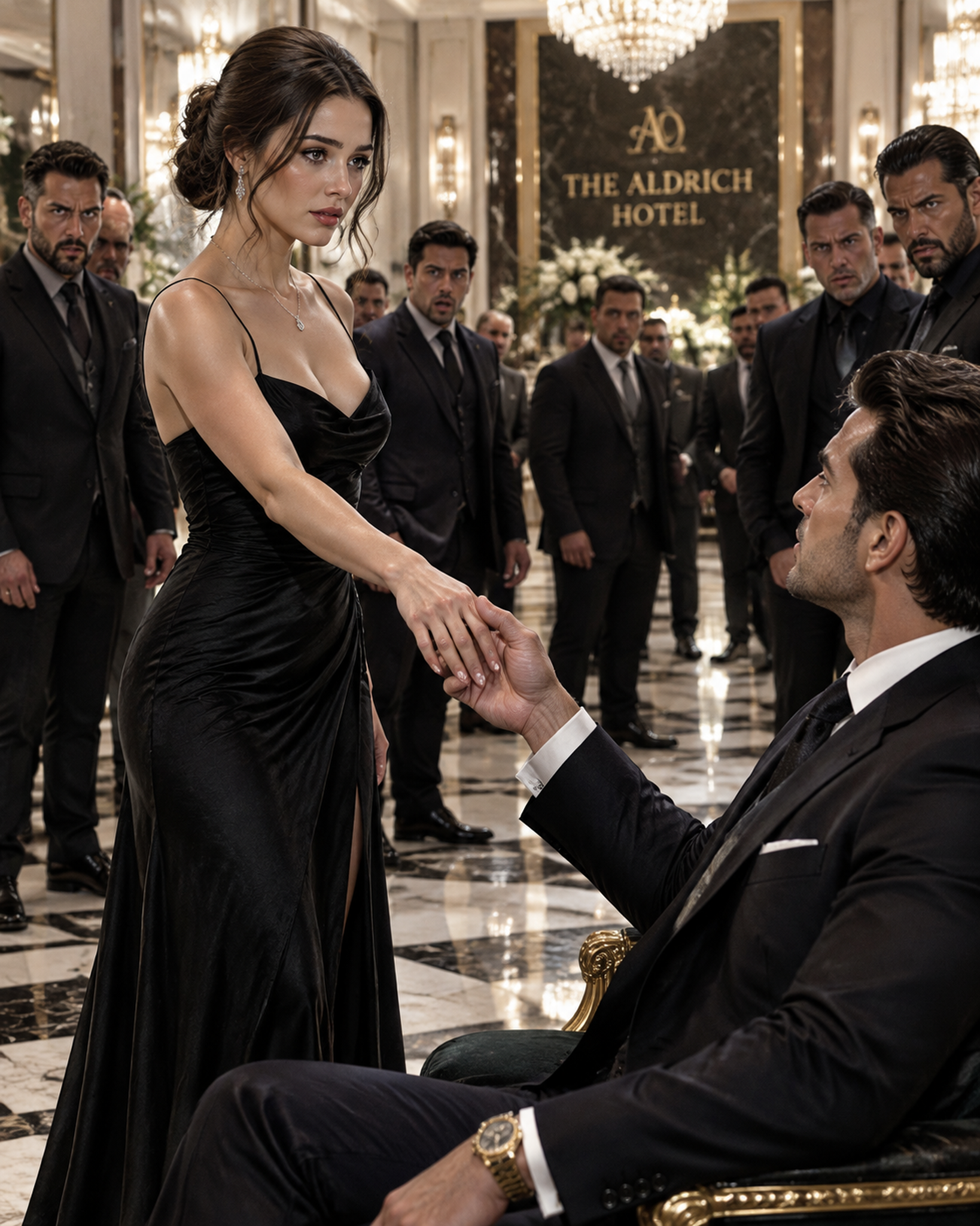 Mafia Boss Noticed Her Staring at a Dress She Couldn’t Afford—She Never Knew He Was Watching
