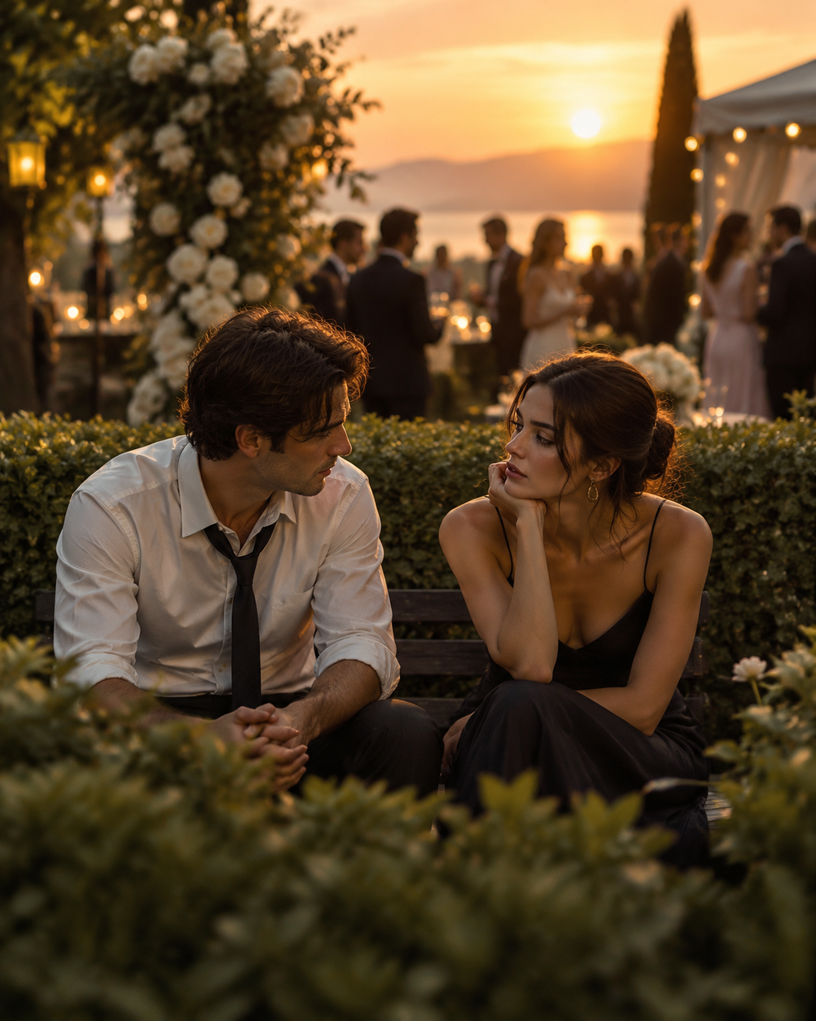 She Was the Most Intimidating Woman at the Wedding, and Landon Spent the Entire Night Trying Not to Notice Her—Until She Quietly Said, “Look at Me.”