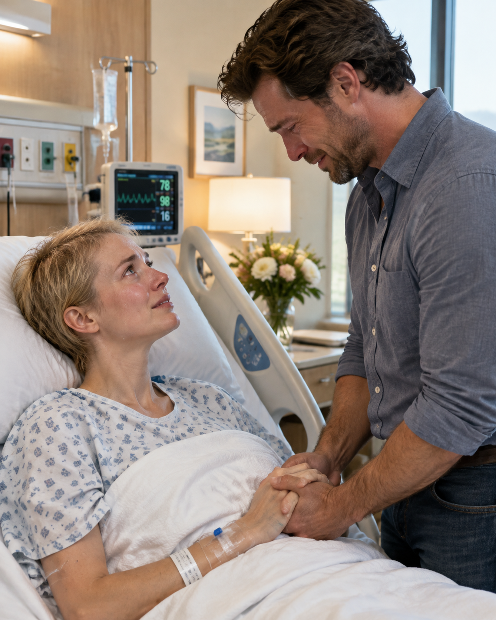 I spent the night with my ex-wife after our divorce. By morning, she was gone—leaving only her wedding ring resting in the dead center of my pillow. I thought it was her final, brutal goodbye… until two weeks later, a hospital called and I discovered our divorce had never been what I thought it was.