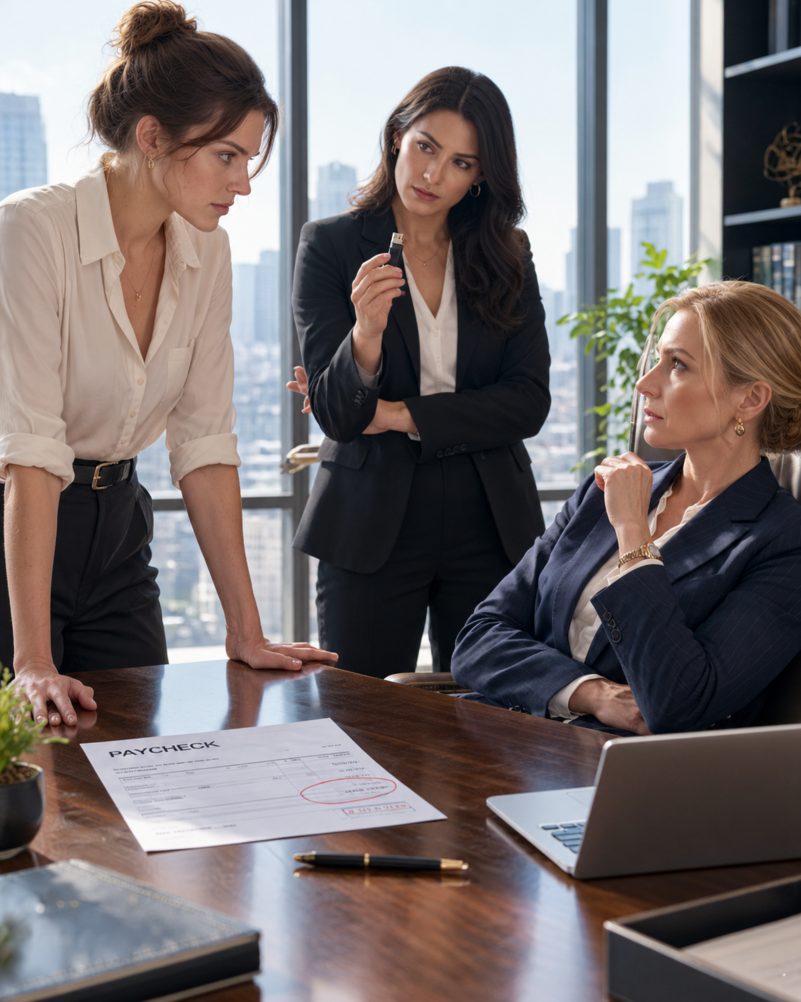 My Boss Smirked When I Resigned After Three Years of Doing Work She Took Credit For. Then I Placed My $37.44 Final Paycheck on Her Desk—and When She Saw the Executive Fee She’d Authorized, She Called Corporate HR Instead of the Man Standing Beside Her.