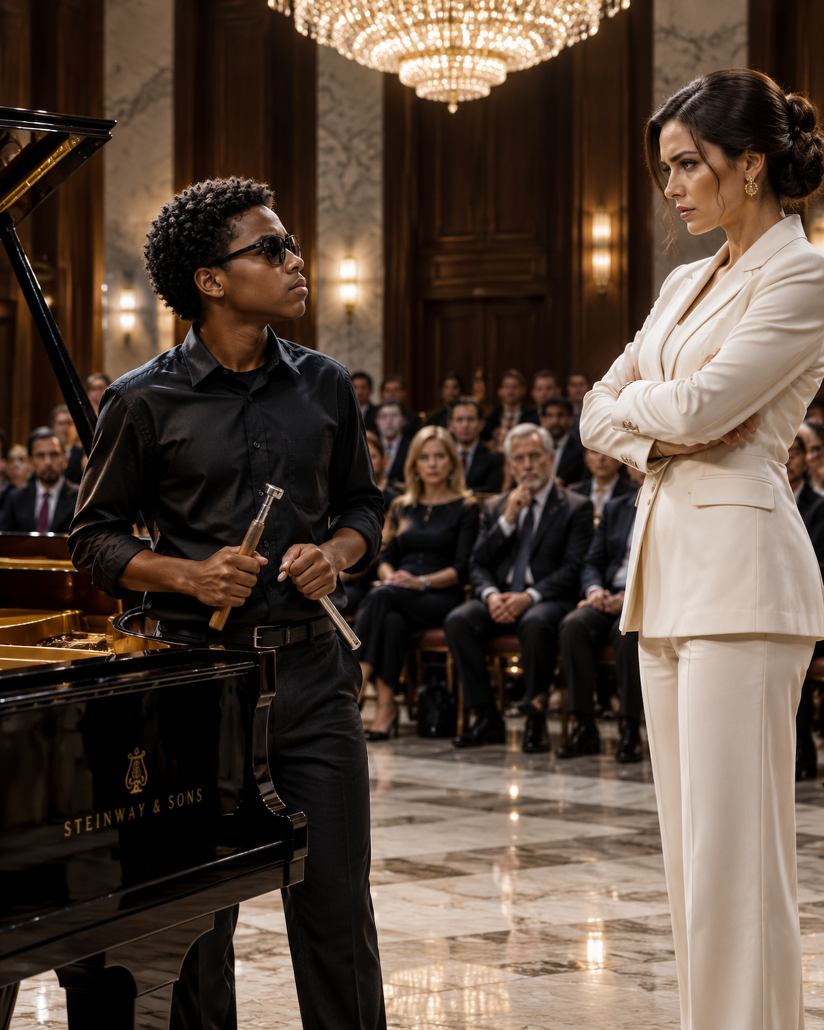 THE BLIND TEEN TUNED HER PIANO FOR FIFTY DOLLARS—THEN THE CELEBRATED PIANIST HUMILIATED HIM ON STAGE AND DARED HIM TO PLAY BEFORE AMERICA’S ELITE AUDIENCE – Life Story