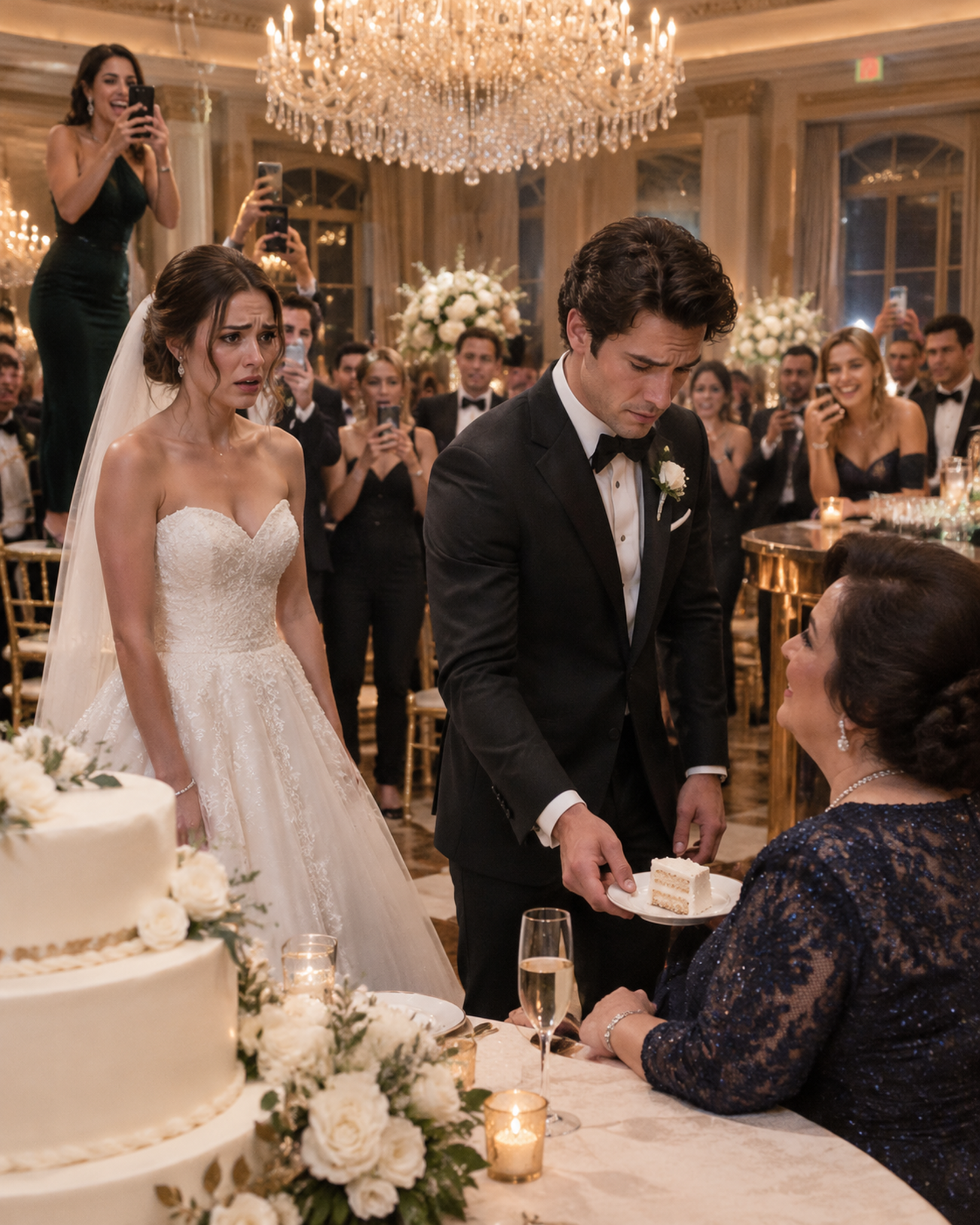 MY HUSBAND GAVE THE FIRST SLICE OF OUR WEDDING CAKE TO HIS MOTHER—THEN TOLD ME A WIFE SHOULD KNOW WHEN TO STEP BACK – Life Story