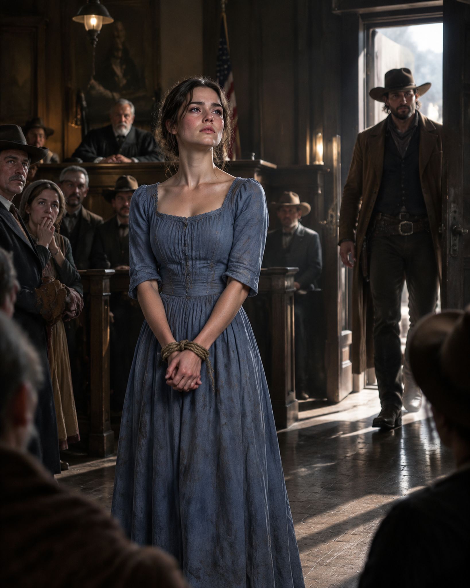 “Nobody Wants Me,” She Whispered—Then One Cowboy Chose the Fat Woman Everyone Mocked