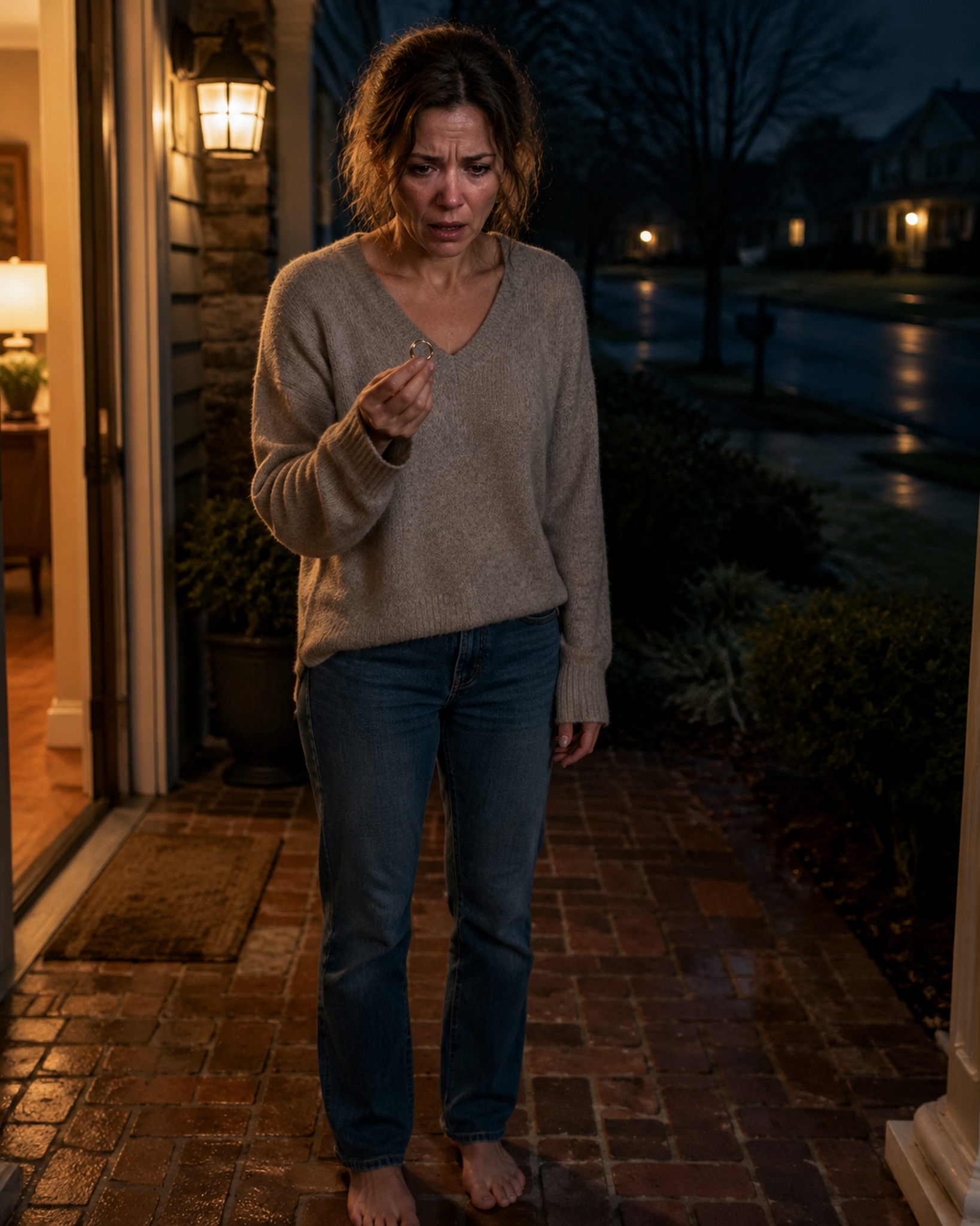 She returned from dinner with her boss to find I had vanished — and taken our entire life with me…