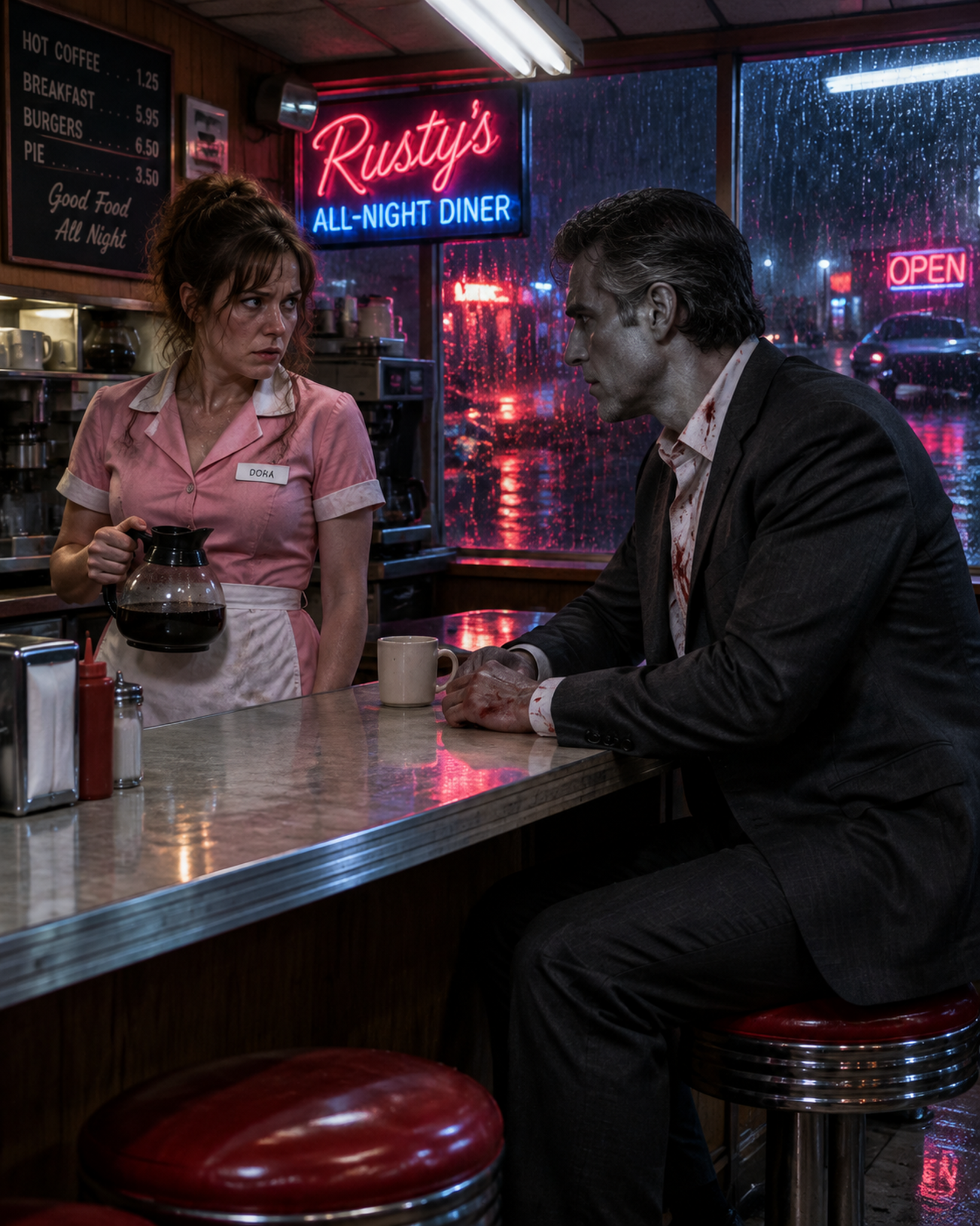 “Shout at Me Again and I’ll End You!” Poor Waitress Warned the Mafia Boss—His Next Move Shocked – Life Story