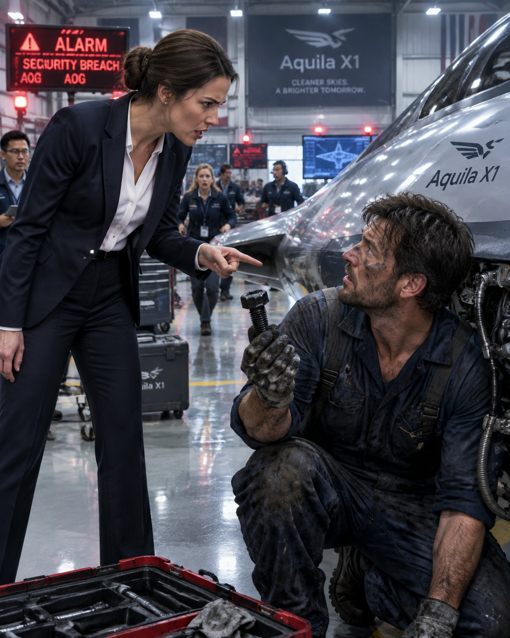 The CEO Screamed That the Single Father Destroyed Her Billion-Dollar Jet—Then He Held Up One Scorched Bolt and Asked a Question – Life Story