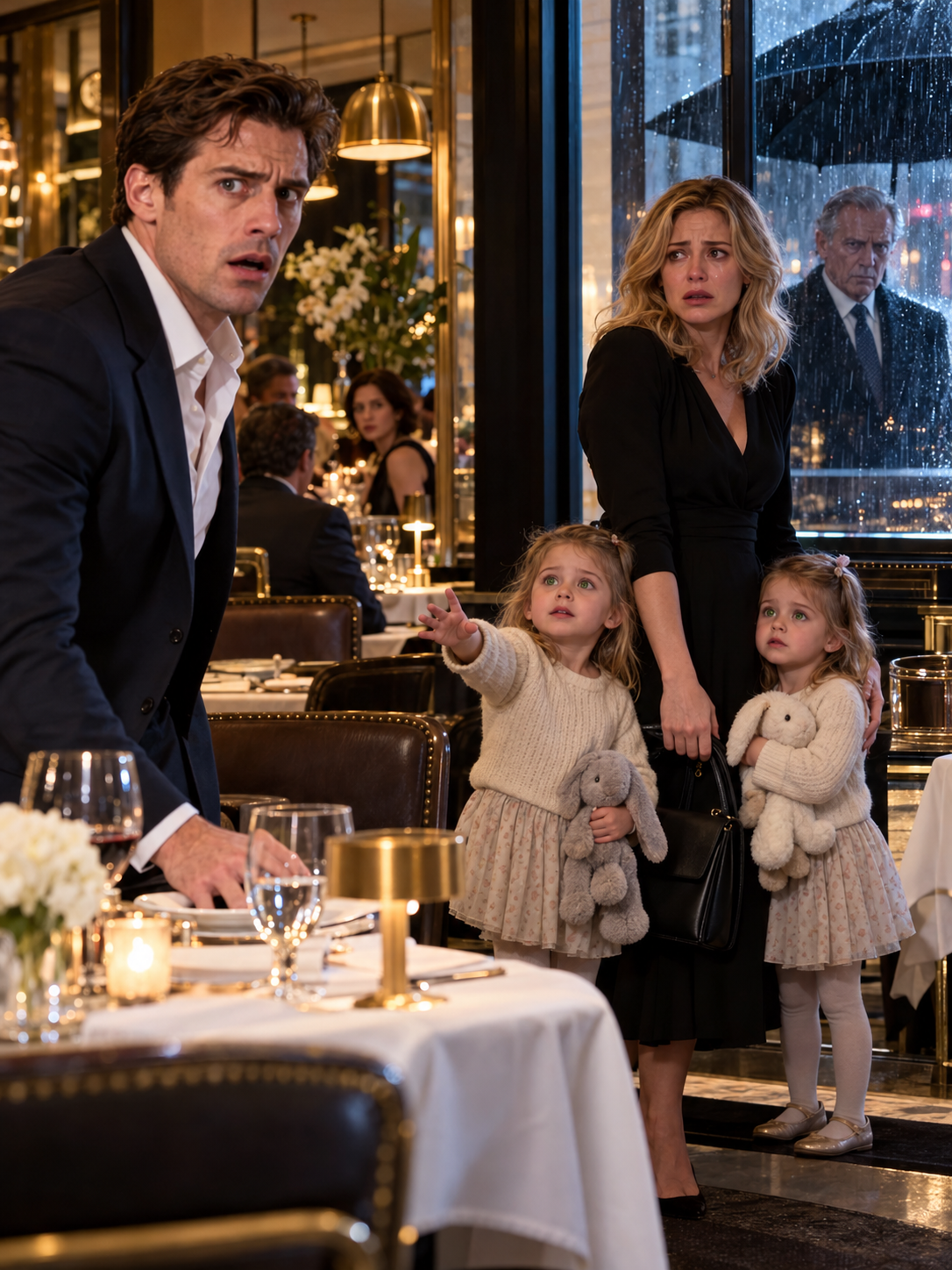 I SAW MY EX AT A LUXURY RESTAURANT WITH TWIN GIRLS WHO HAD MY EYES—THEN MY FATHER WALKED IN AND I UNDERSTOOD WHY SHE VANISHED – Life Story