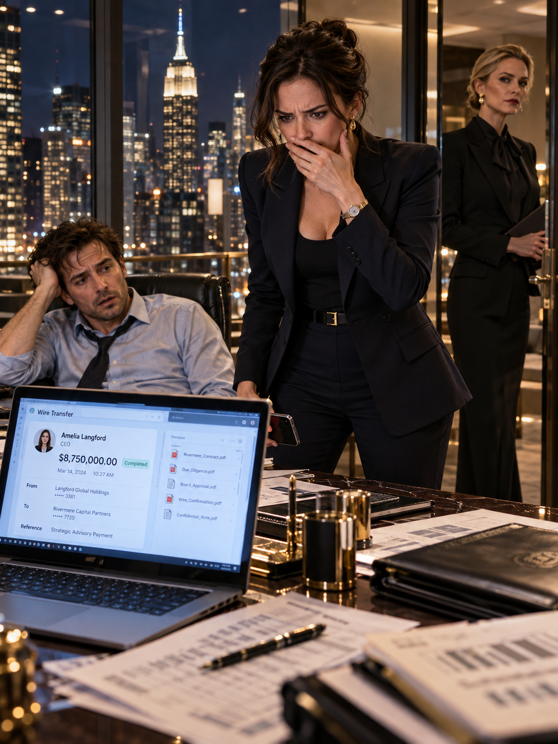 The CEO Found A Stranger Asleep At Her Desk—But The File On His Screen Had Her Name All Over It – Life Story