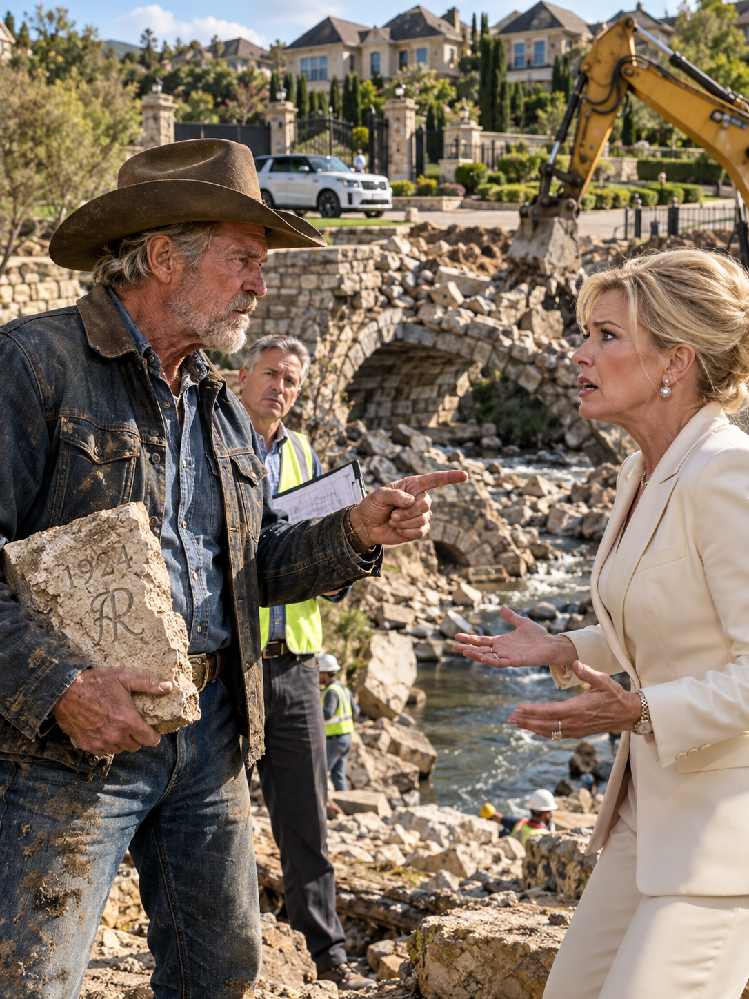 The HOA President Demolished My Great-Grandfather’s 1924 Bridge—Then the County Engineer Asked Who Authorized the Excavators – Life Story