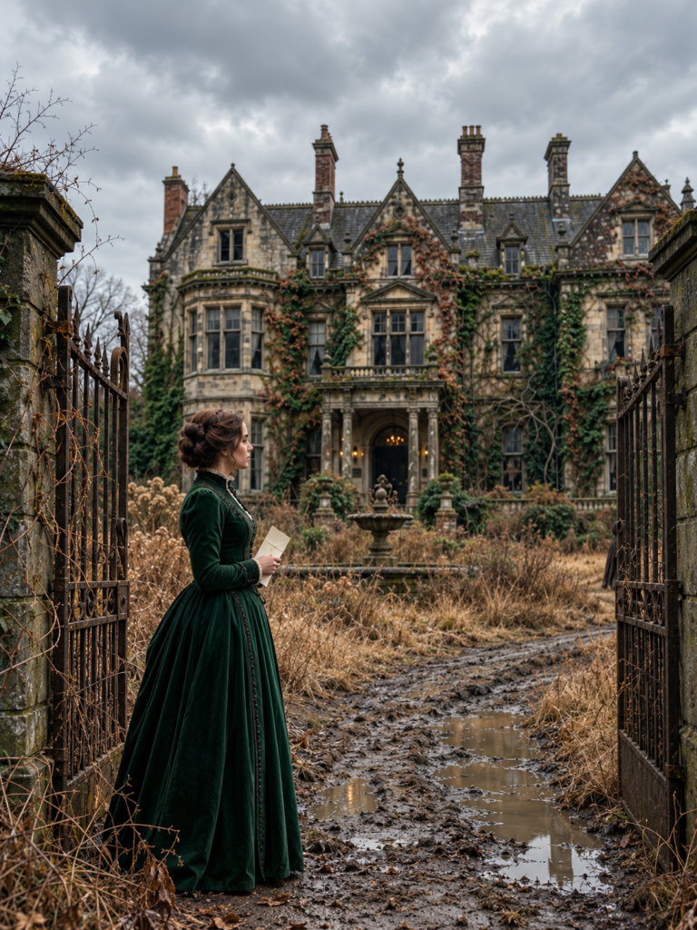 her greedy cousin took the family fortune and left her a crumbling manor with $600 in debt—three years later, he returned to claim the one thing she refused to surrender