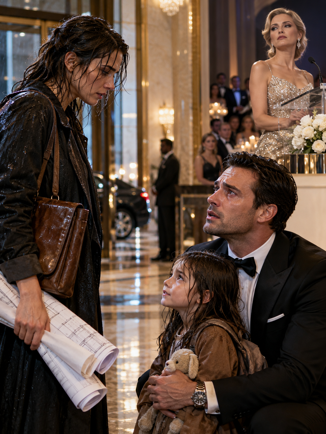 His Ex-Wife Told A Gala He Could Never Be A Father—Then A Rain-Soaked Architect Walked Into His Lobby – Life Story