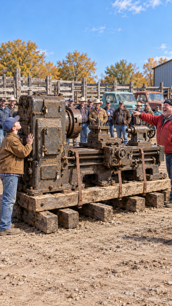 A 12-Year-Old Spent His Last $60 on a 14-Ton Lathe—Then the Navy Offered $268,000