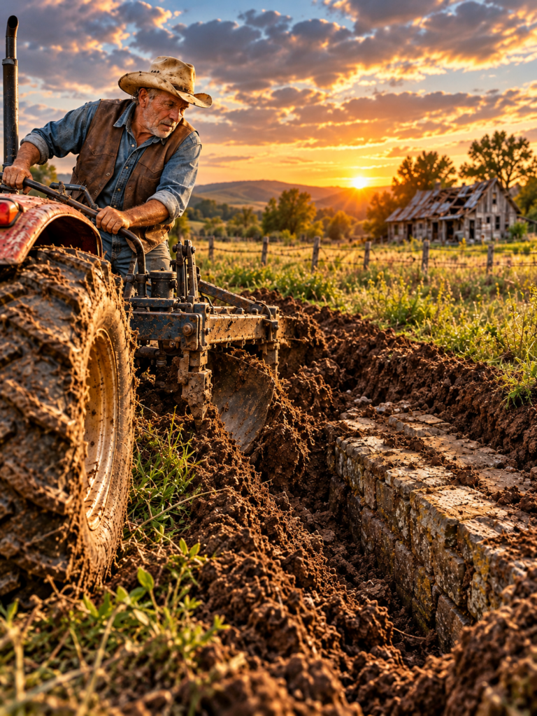 at 70, he spent his last savings on a farm everyone called worthless—then his plow uncovered a secret buried for 150 years