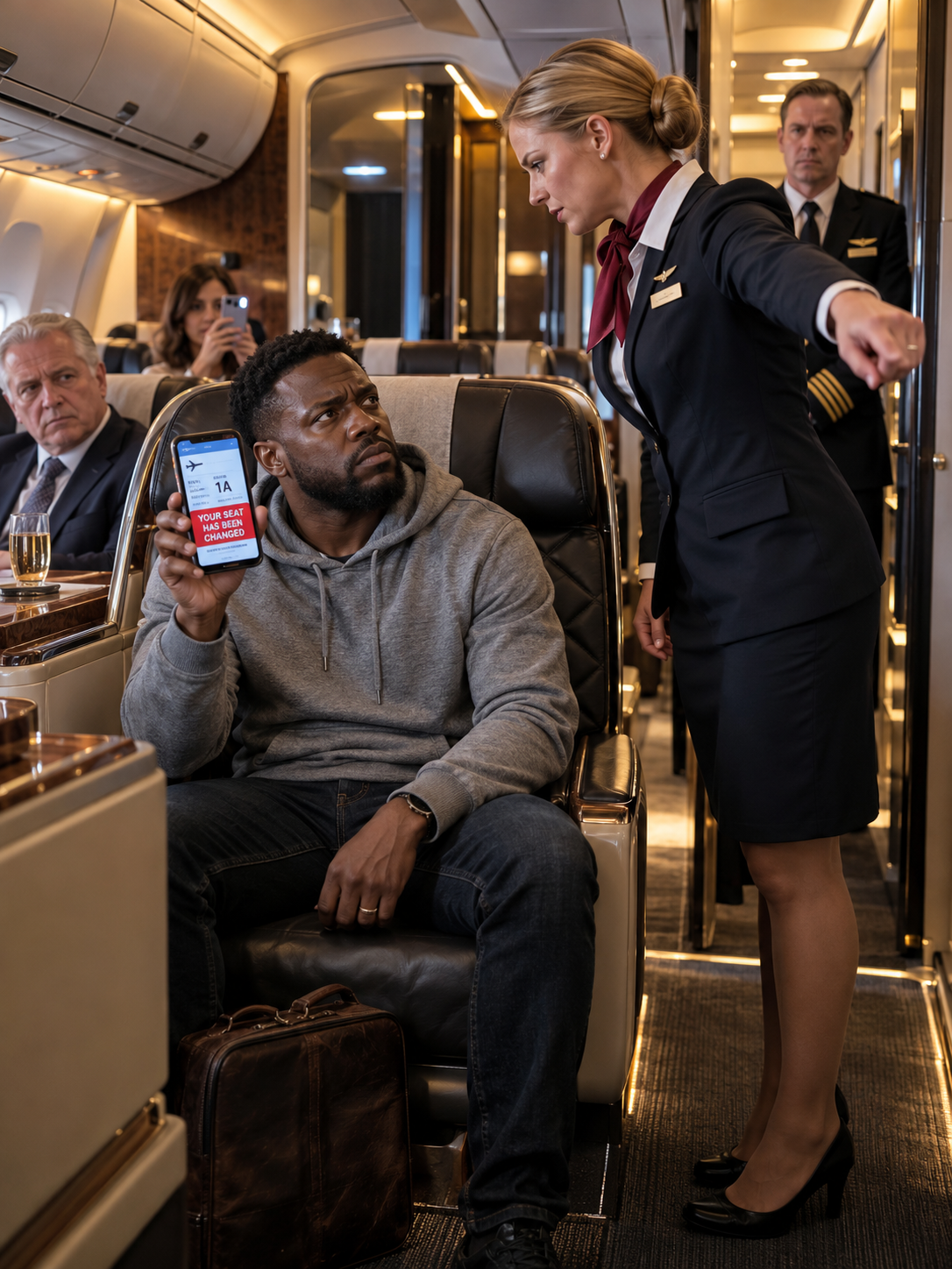 THE FLIGHT ATTENDANT ORDERED A BLACK PASSENGER OUT OF FIRST CLASS IN FRONT OF EVERYONE—THEN HIS CHANGED BOARDING PASS REVEALED A SECRET THE AIRLINE WANTED BURIED – Life Story