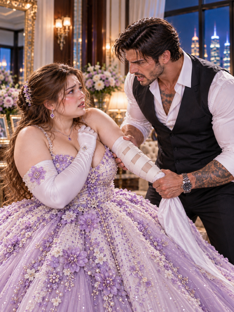 His Plus-Size Wife Smiled Through the Family Portrait—Until the Mafia Boss Zoomed In on Her Silk Glove and Discovered the Terrifying Secret She Was Hiding