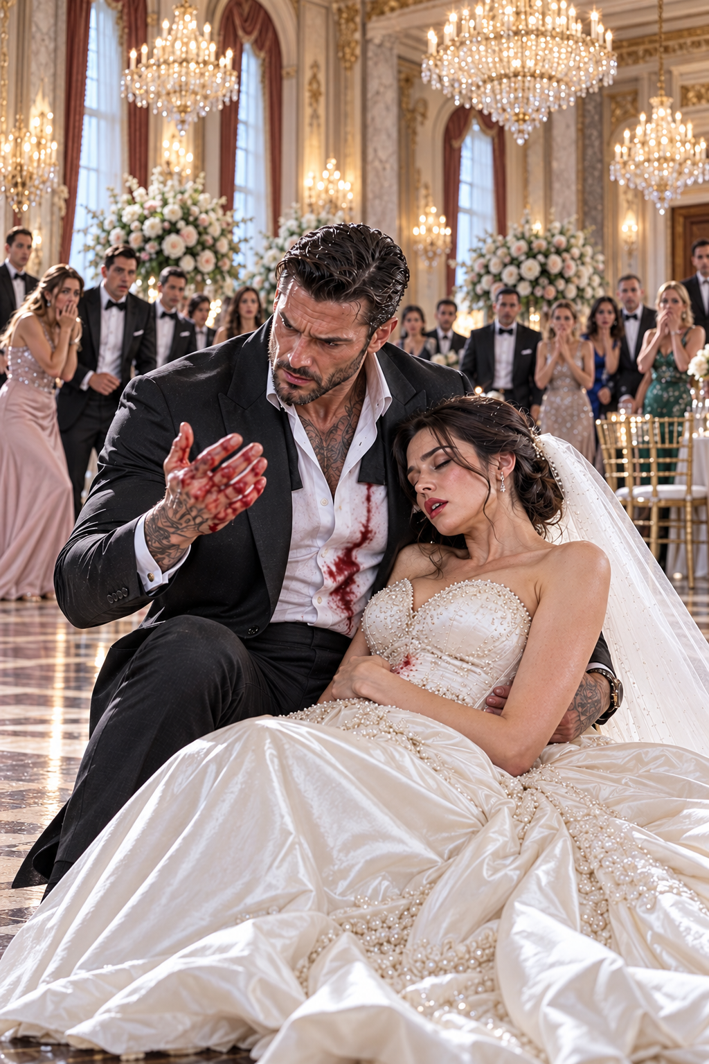 She Hid a Gunshot Wound From the Mafia Boss—Then He Found Blood on His Wedding Shirt…
