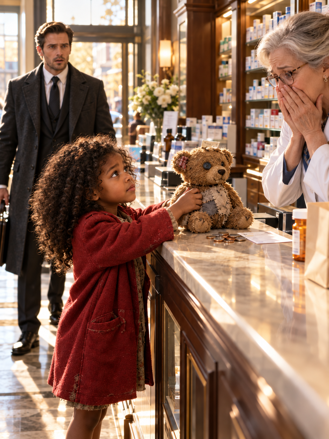 A SIX-YEAR-OLD TRADED HER ONLY TEDDY BEAR FOR GRANDMA’S MEDICINE—THEN THE BILLIONAIRE WHO TOOK IT DISCOVERED THE WOMAN HE’D BEEN TRYING TO FORGET SINCE CHILDHOOD – Life Story