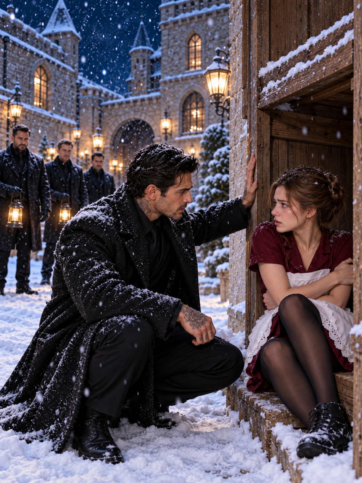 Mafia Boss Found His Maid Freezing on Christmas Night—What He Did Next Terrified Everyone