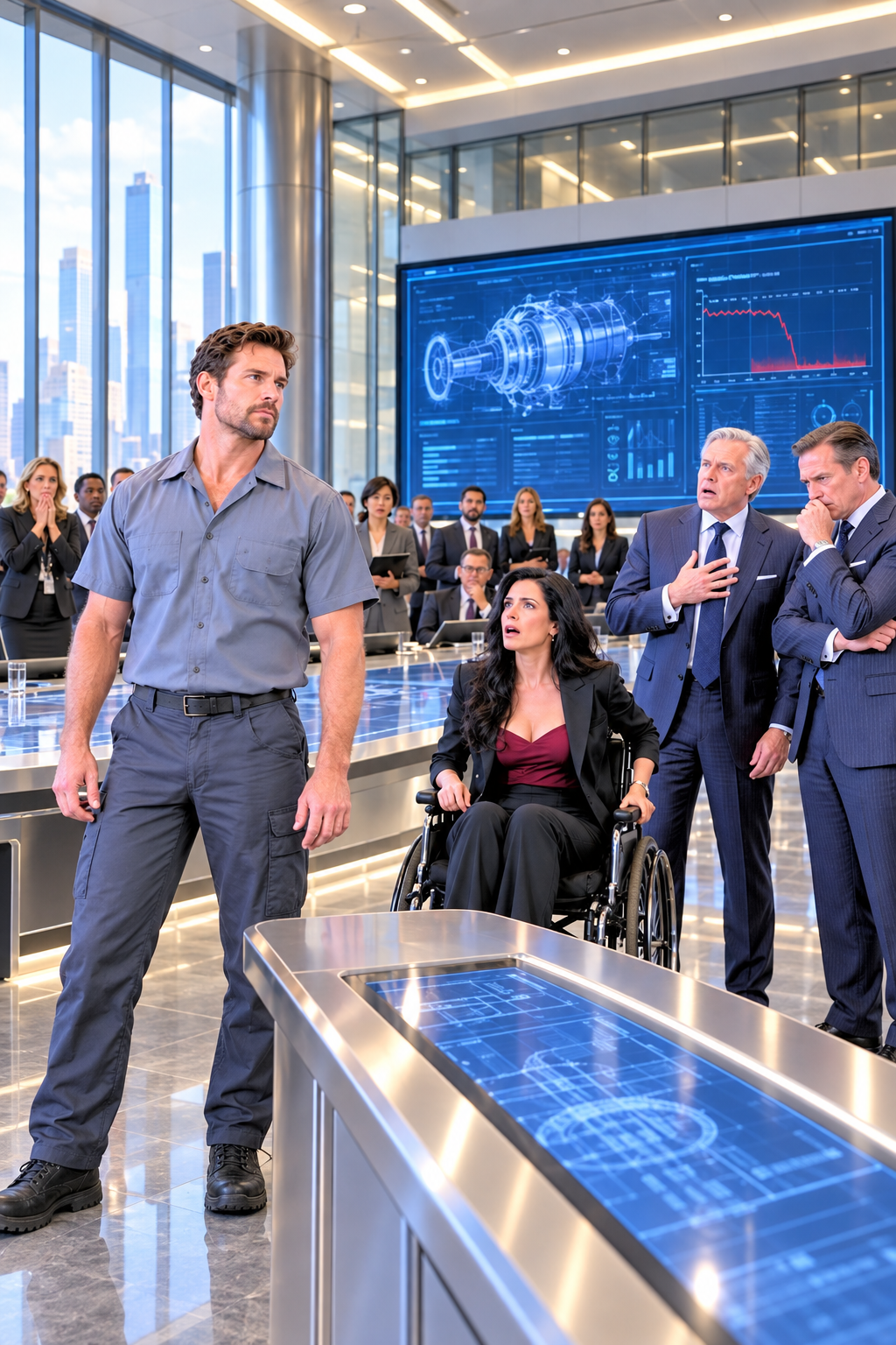 They Mocked the Single Dad Janitor—Until He Helped a Paralyzed CEO Stand After 17 Years…
