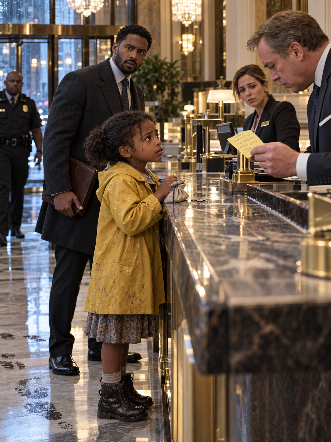 THE BANK SENT A SIX-YEAR-OLD GIRL INTO THE RAIN WITH HER MOTHER’S COIN POUCH—THEN TEN WHISPERED NUMBERS EXPOSED A SECRET HIDDEN INSIDE ITS OLDEST ACCOUNTS – Life Story