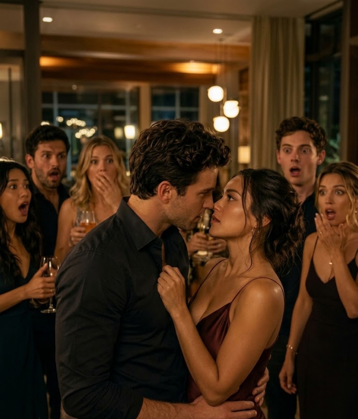 She Dared Me to Kiss Her as a Joke… Nobody Expected Me to Actually Do It