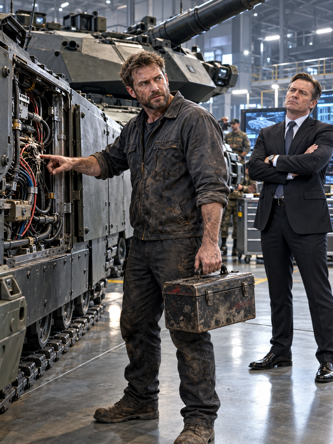 THE ARMY LAUGHED WHEN A CIVILIAN MECHANIC WALKED INTO THE HANGAR—THEN HE ASKED WHO HAD TOUCHED THE LEFT-SIDE WIRING – Life Story