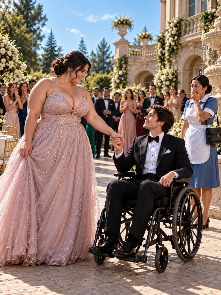 No One Would Dance With the Billionaire’s Disabled Son—Until the Housekeeper’s Daughter Took His Hand