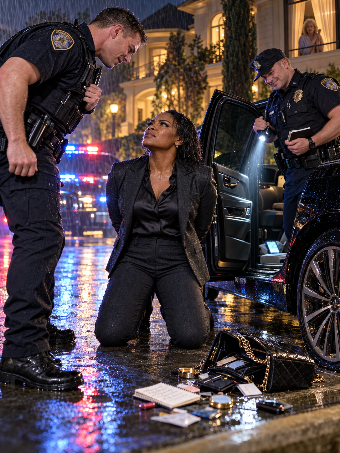 THE OFFICERS FORCED A BLACK WOMAN TO HER KNEES IN THE RAIN—BUT A REPORT WAITING AT POLICE HEADQUARTERS WOULD EXPOSE THE SECRET THEY HAD BURIED FOR YEARS – Life Story