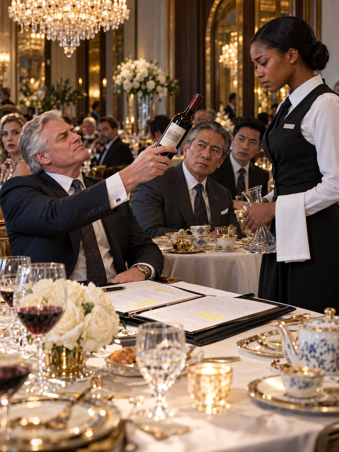 A BILLIONAIRE CEO MOCKED A BLACK WAITRESS’S SOUTHERN ACCENT AT HIS LUXURY DINNER—BUT HIS CHINESE BUSINESS PARTNER NOTICED SOMETHING THAT WOULD CHANGE THE ENTIRE DEAL – Life Story