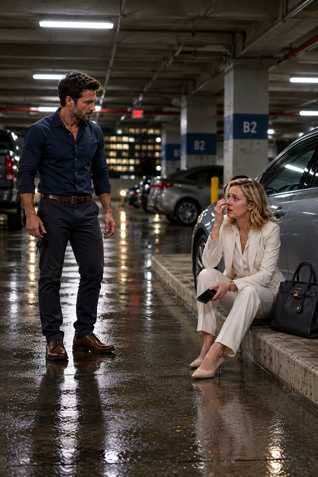 Single Dad’s Blind Date Fell Through—Until He Found His CEO Crying Alone in the Parking Lot…