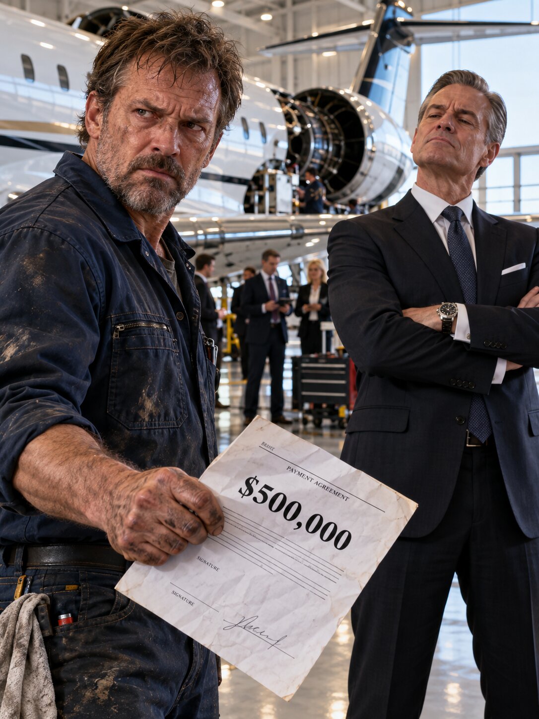 They Cheated a Single Father Out of $500,000 After He Revived Their $40 Million Jet—Then It Died in Front of Every Investor – Life Story