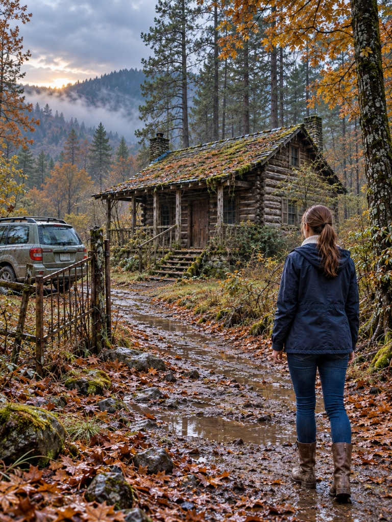 her ex-husband stole the house she spent six years building, but when she fled to her grandmother’s abandoned mountain cabin, a secret beneath the floor changed everything