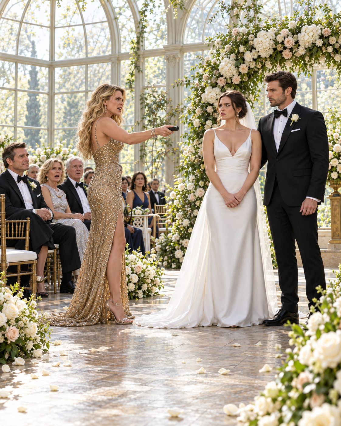 My sister interrupted my wedding to expose my “broke” fiancé, but she overlooked one terrifying detail.