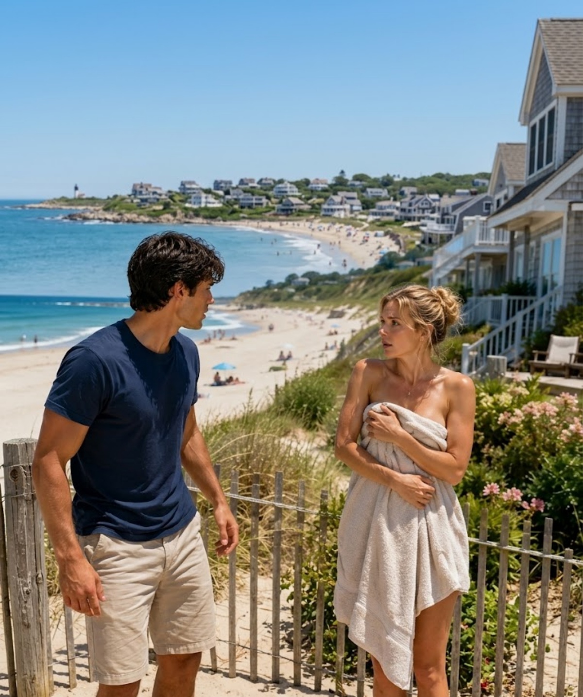 I Accidentally Saw My Neighbor Topless at the Beach… What Happened Next Changed Everything