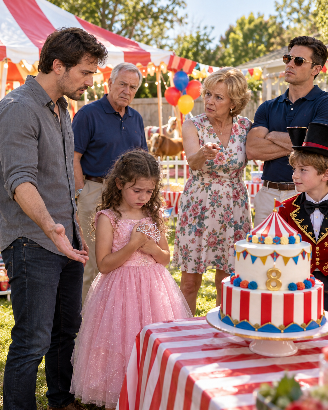 My mother threw away my daughter’s birthday cake—and handed her entire $2,500 party to my brother’s son.